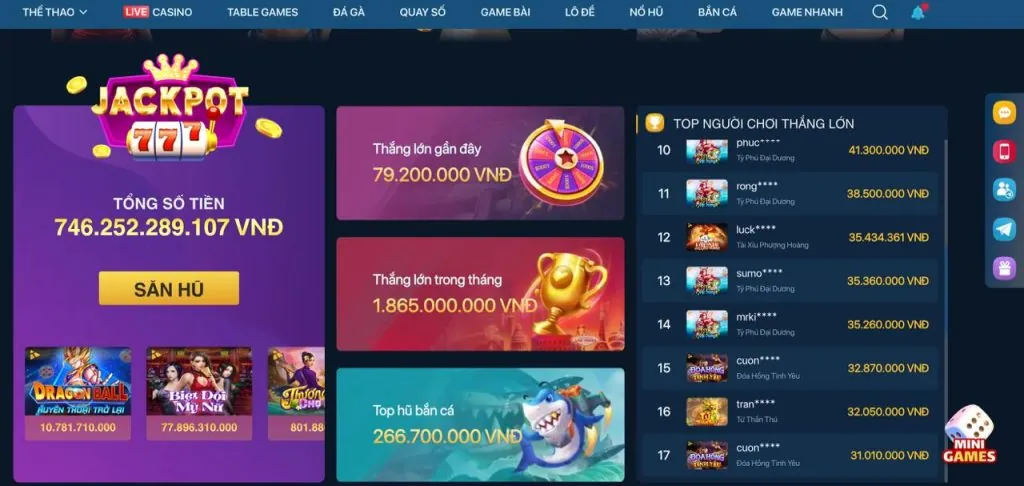 Trò chơi casino trực tuyến với người chia bài thật